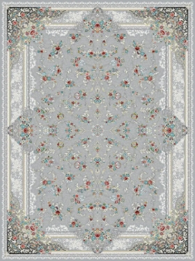 فرش 700 شانه رنگی کد 2327 فردین